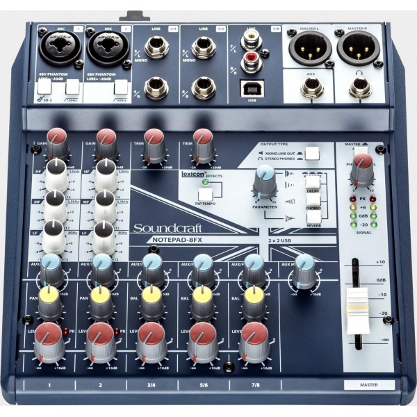 Soundcraft Notepad 8FX