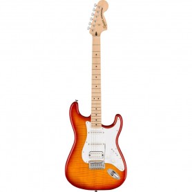 SQUIER AFFINITY SERIES STRATOCASTER FMT HSS MN WPG SSB Sienna Sunburst