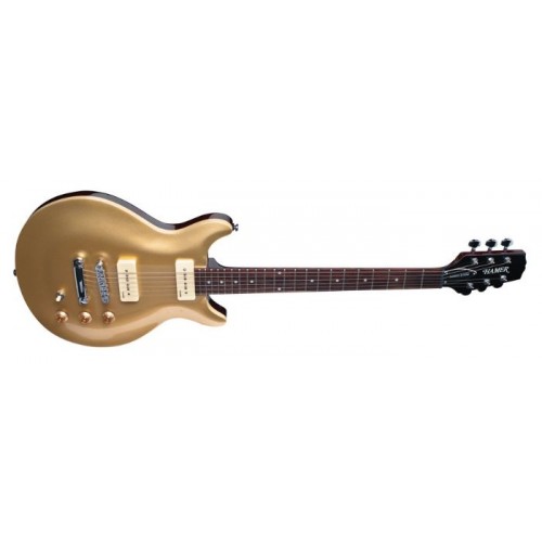 DBZ Guitar Imperial Abalone Gold Top